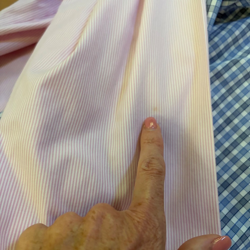 UNTUCKit Mens XL Shirt Bundle 3pc Wrinkle Free Cotton Plaid Pinstripe Grid XL - Picture 9 of 16